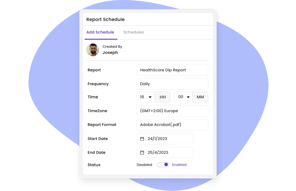 Scale through automated BI report scheduling